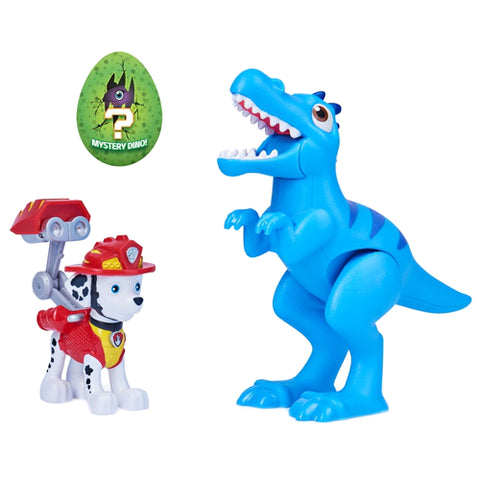 Spin Master - Set Figurina Patrula Catelusilor Marshall si Dinozaur Velociptor