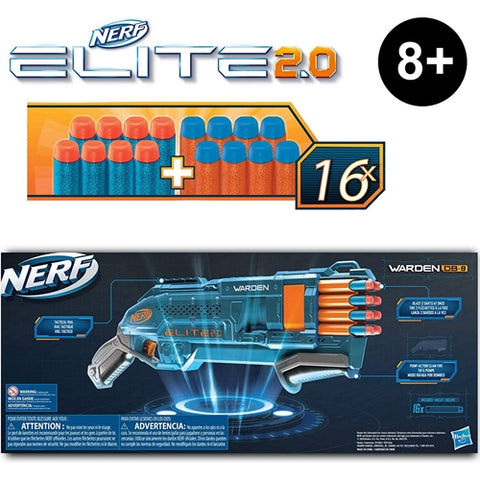 Hasbro - Blaster Nerf Elite  2.0 Warden DB-8