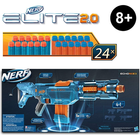 Hasbro - Blaster Nerf  2.0 Elite ECHO CS-10