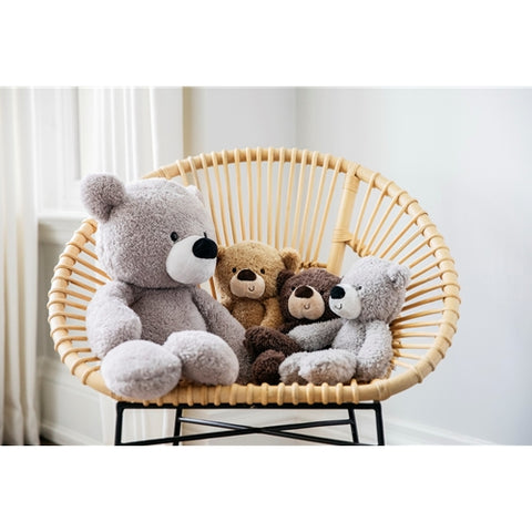 Spin Master - Plus Ursulet Fuzzy Gri 61 cm