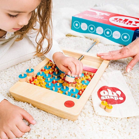 Spin Master - Joc de Societate din Lemn Marbles Oh Snap