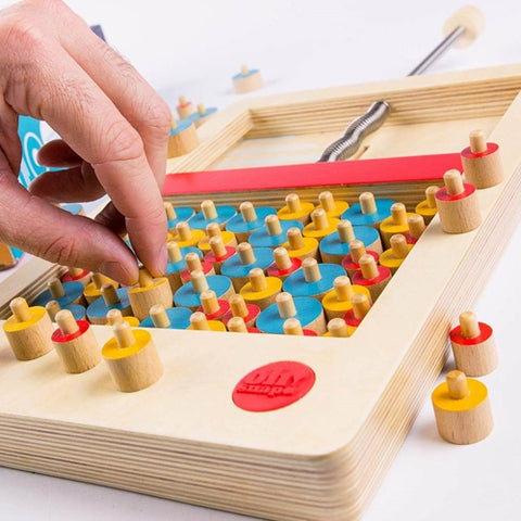 Spin Master - Joc de Societate din Lemn Marbles Oh Snap