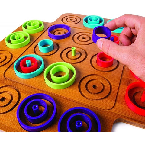 Spin Master - Joc din Lemn Marbles Otrio Deluxe Edition