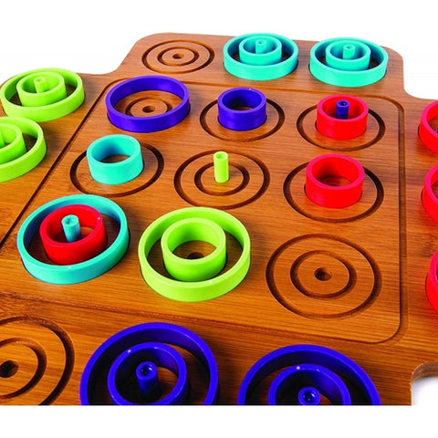 Spin Master - Joc din Lemn Marbles Otrio Deluxe Edition