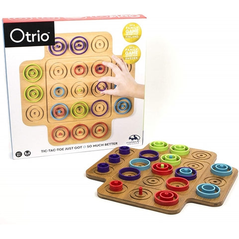 Spin Master - Joc din Lemn Marbles Otrio Deluxe Edition
