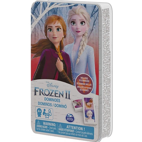 Spin Master - Joc Domino Frozen 2 in Cutie de Metal 
