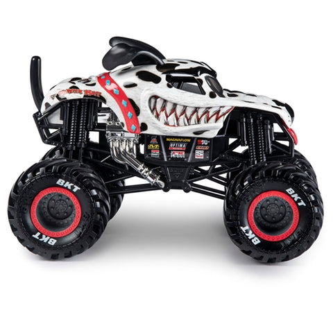 Spin Master - Masinuta Metalica Monster Jam Dalmatianul Mutt Scara 1:24