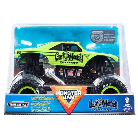 Spin Master- Masinuta Metalica Monster Jam Gas Monkey Garage Scara 1:24