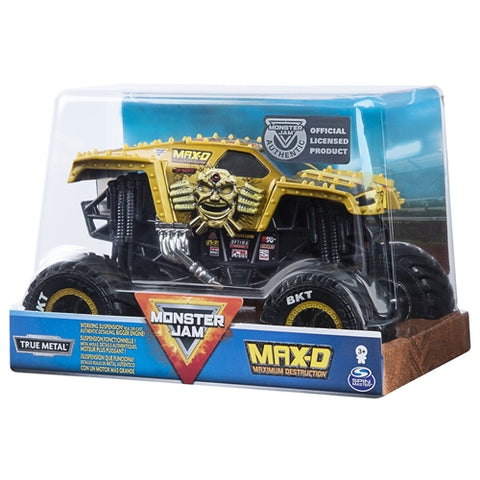 Spin Master - Masinuta Metalica Monster Jam Maximum Destruction Max-D Scara 1:24