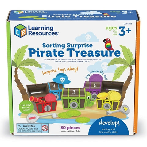 Learning Resources - Joc Educativ de Sortare Comoara Piratilor