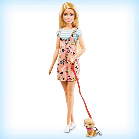 Barbie - Set Magazin Accesorii Animalute cu Papusa si Accesorii by Mattel 
