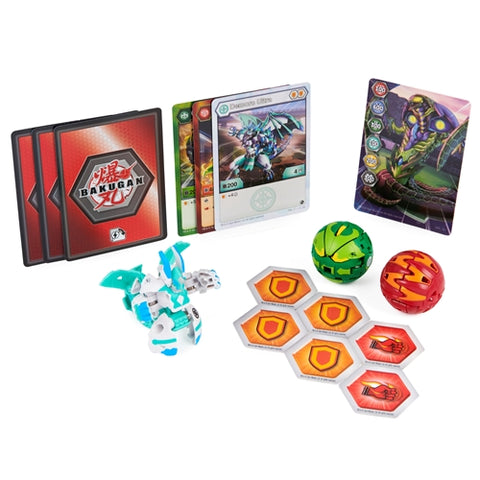 Spin Master - Set Bakugan S3 Starter Demorc Ultra, Crustillion si Pincitaur
