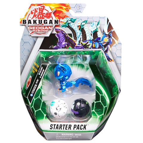 Spin Master - Set Bakugan S3 Starter Ferascal Ultra, Nillious si Sharktar