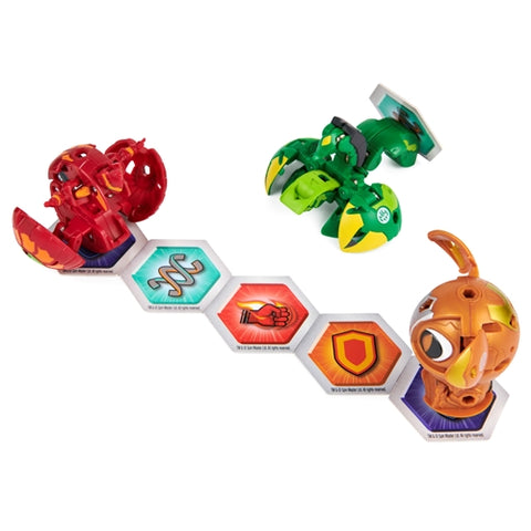 Spin Master - Set Bakugan S3 Starter Pincitaur Ultra, Spartillion si Ferascal