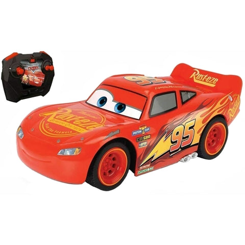 Dickie Toys - Masina cu Telecomanda  Cars 3 Turbo Racer Lightning McQueen