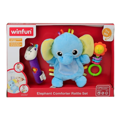 Set 3 jucarii zornaitoare pentru bebelusi, Winfun, 3026