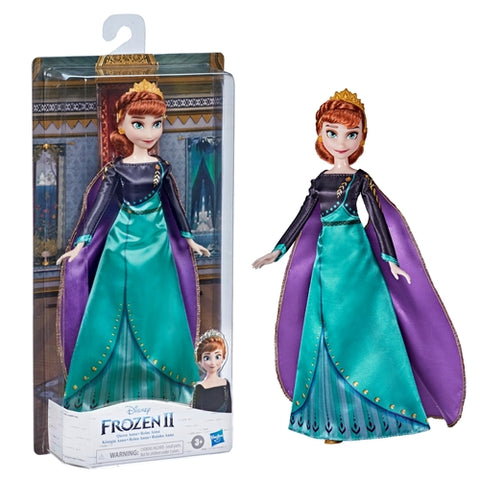 Hasbro - Papusa Frozen 2 Regina Anna din Regatul de Gheata II