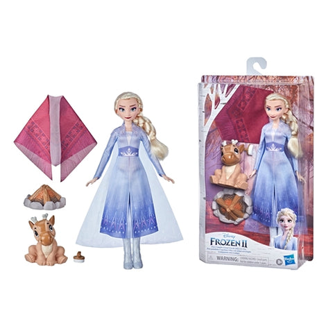 Hasbro - Papusa Frozen 2 Elsa Foc de Tabara