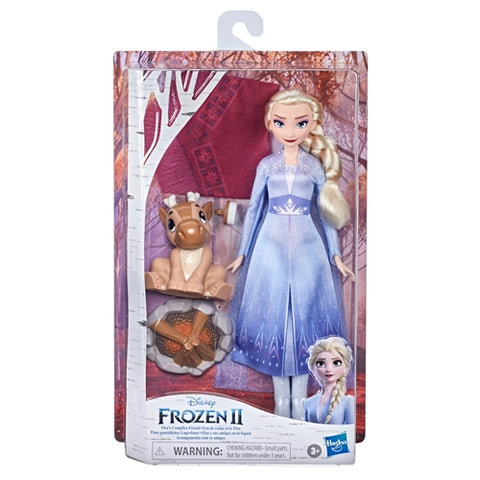 Hasbro - Papusa Frozen 2 Elsa Foc de Tabara