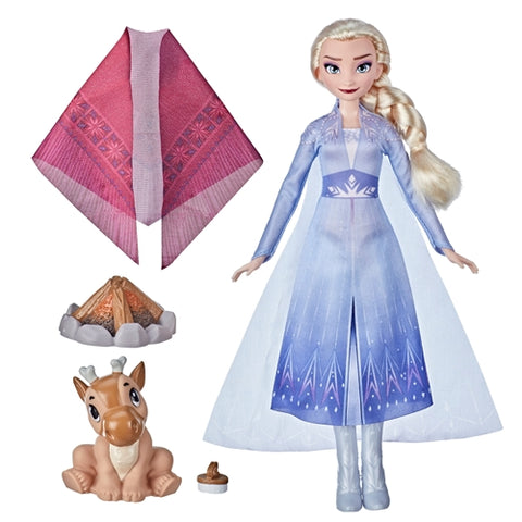 Hasbro - Papusa Frozen 2 Elsa Foc de Tabara