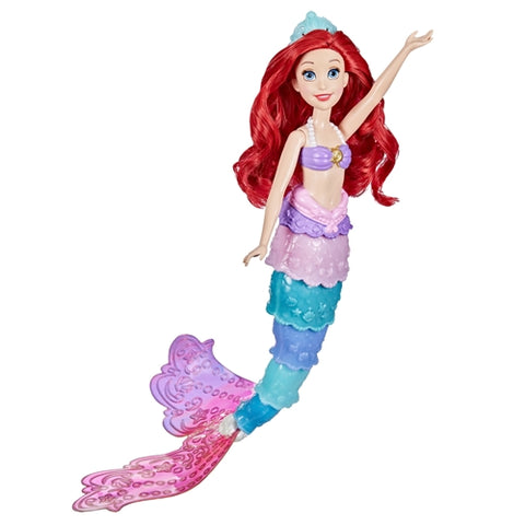 Hasbro - Papusa Printesa Ariel Dezvaluie Curcubeul