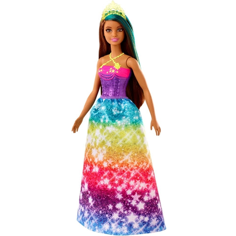 Mattel - Papusa Barbie Dreamtopia Printesa cu Coronita Galbena