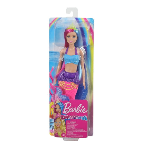 Mattel - Papusa Barbie Dreamtopia Sirena cu Coronita Verde