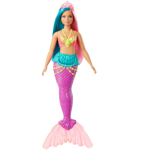 Mattel - Papusa Barbie Dreamtopia Sirena cu Coronita Roz Deschis