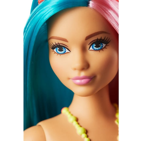 Mattel - Papusa Barbie Dreamtopia Sirena cu Coronita Roz Deschis