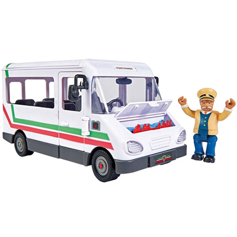 Simba - Autobuz Fireman Sam Trevors Bus cu Figurina