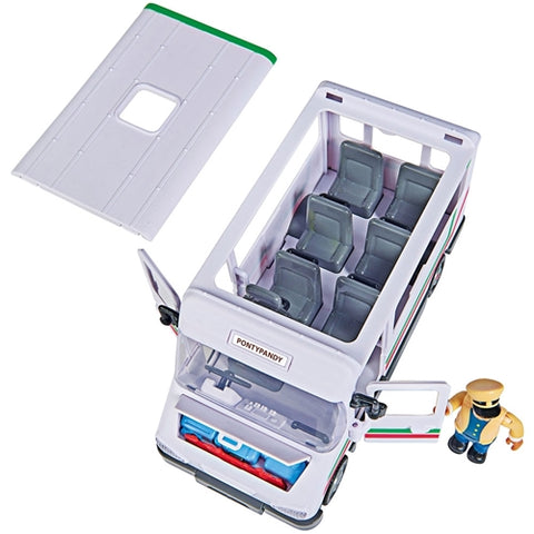 Simba - Autobuz Fireman Sam Trevors Bus cu Figurina