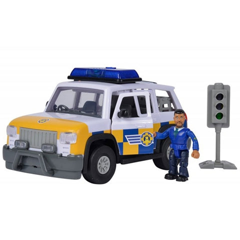Simba - Masina de Politie Fireman Sam cu Figurina si Accesorii