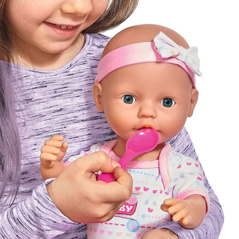 Simba - Papusa New Born Baby cu Accesorii Baby Doll 43 cm