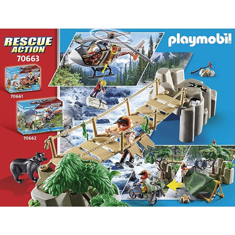 Playmobil - Set de Constructie Operatiune de Salvare din Canion