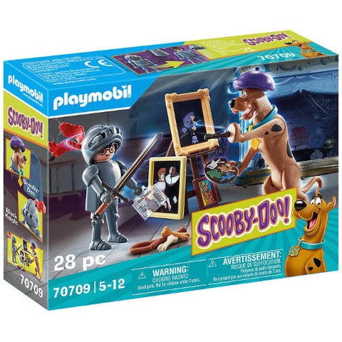 Playmobil - Set de Constructie Scooby-Doo Aventuri cu Cavalerul Negru