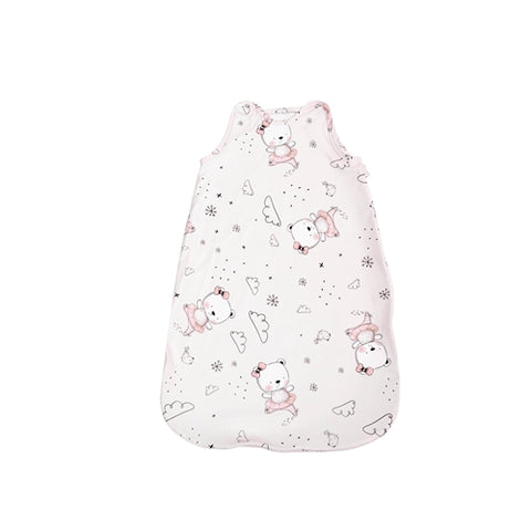 Sac de dormit, toamna/iarna, pentru copii cu inaltimea maxima de 95 cm, Pink Ballerina Bear