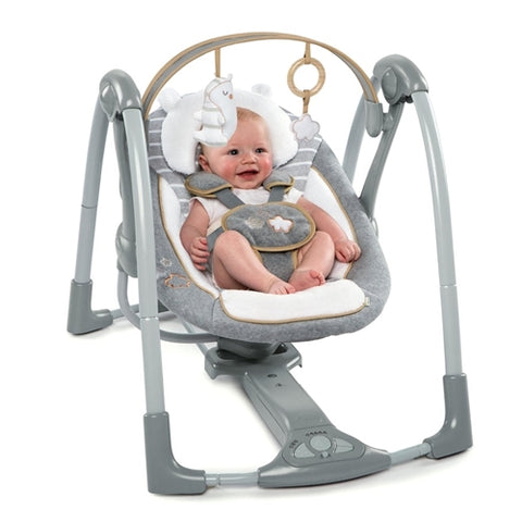 Ingenuity - Leagan portabil Swing 'n Go Portable Swing™ - Bella Teddy™