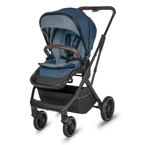 Cocolle - Carucior 2 in 1 Modular Coccolle cu Parte Sport si Landou Silene Celestial Blue