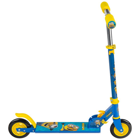 Trotineta pentru copii cu 2 roti Minioni cu roti din silicon