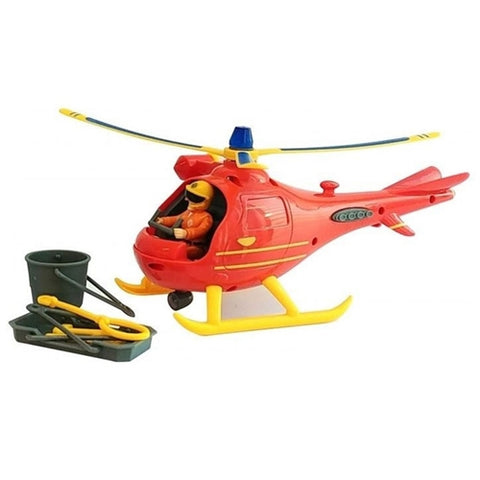 Simba - Jucarie Simba Elicopter Fireman Sam Wallaby cu Figurina si Accesorii