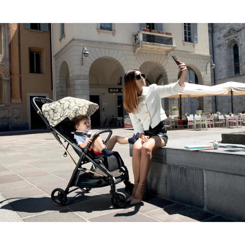 Carucior, Peg Perego, Selfie, 0-17 kg, Graphic Gold