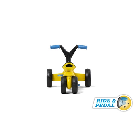  BERG Toys - Kart cu Pedale GO 2 SparX Galben