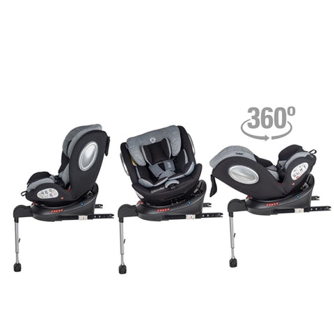 Scaun auto rotativ 0-36 kg Vigo Diamond Black