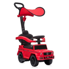Mașinuță de Teren Lorelli Mercedes-Benz G350D cu Mâner Prental și Copertină Red
