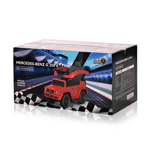 Masinuta de teren, Mercedes-Benz G350D, maner parental, copertina, Red