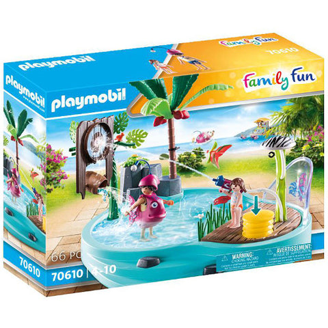 Playmobil - Set de Constructie Playmobil Piscina cu Pistol de Apa