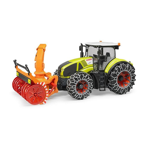 Bruder - Tractor Claas Axion 950 cu Lanturi si Freza de Zapada