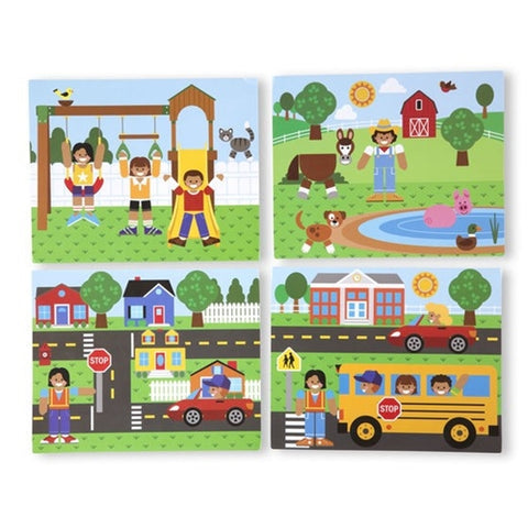 Joc magnetic potriveste piesele Melissa & Doug