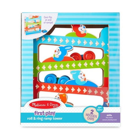 Roller-coaster din lemn cu masinute - Melissa and Doug