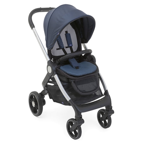 Chicco - Carucior  3 in 1 Trio Alysia Denim, 0luni+